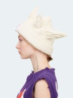 Berserker Beanie Ecru Backside